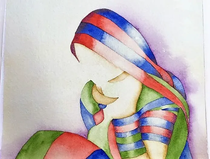 خاتون الجشي: أرسم النساء بلا ملامح.. وخيال المتلقي يكملها