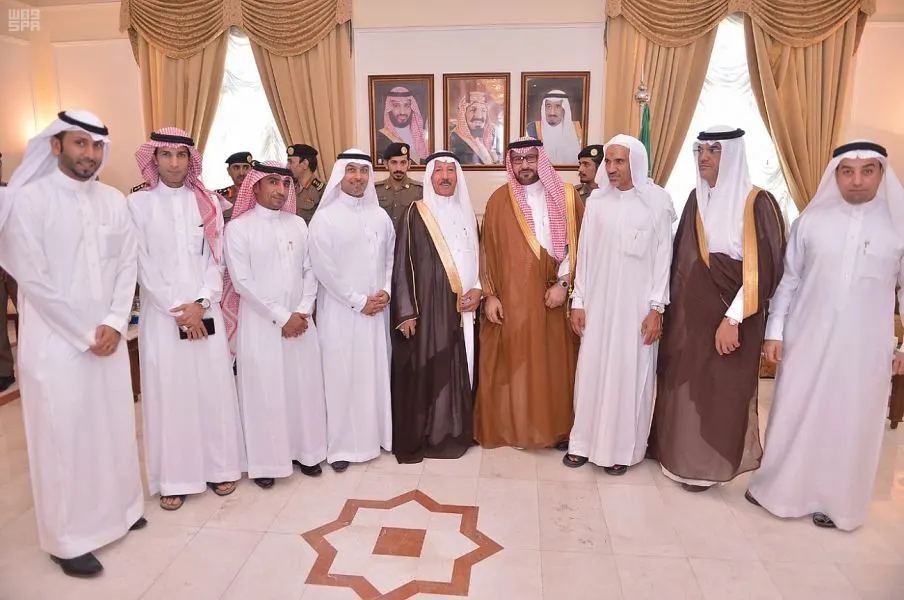 محافظ القطيف يستقبل المهنئين بعيد الفطر