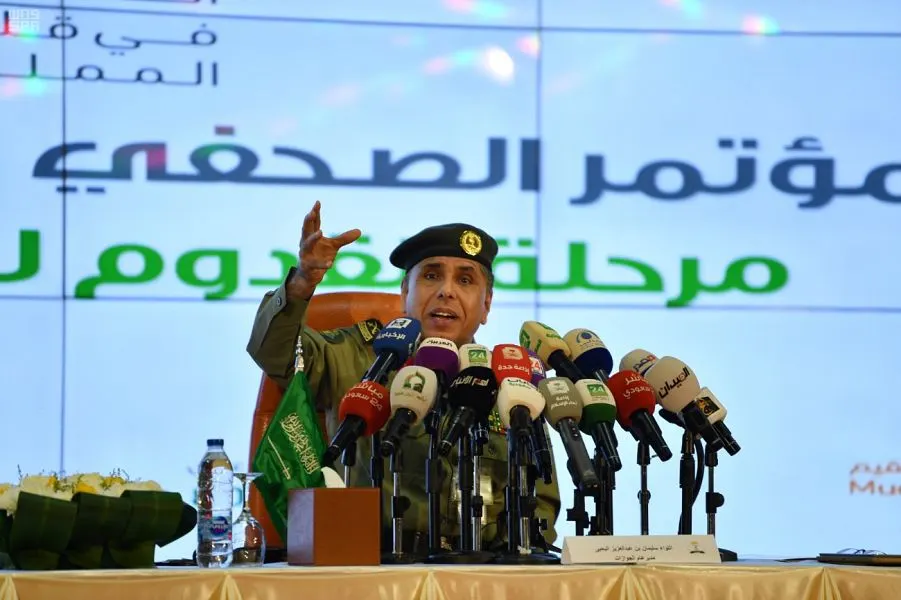 مدير الجوازات: قدوم 1,684,629 حاجاً عبر منافذ المملكة