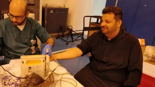 [تذكير عاجل] التبرع بالدم في صفوى من 4 عصراً إلى 10 مساءً