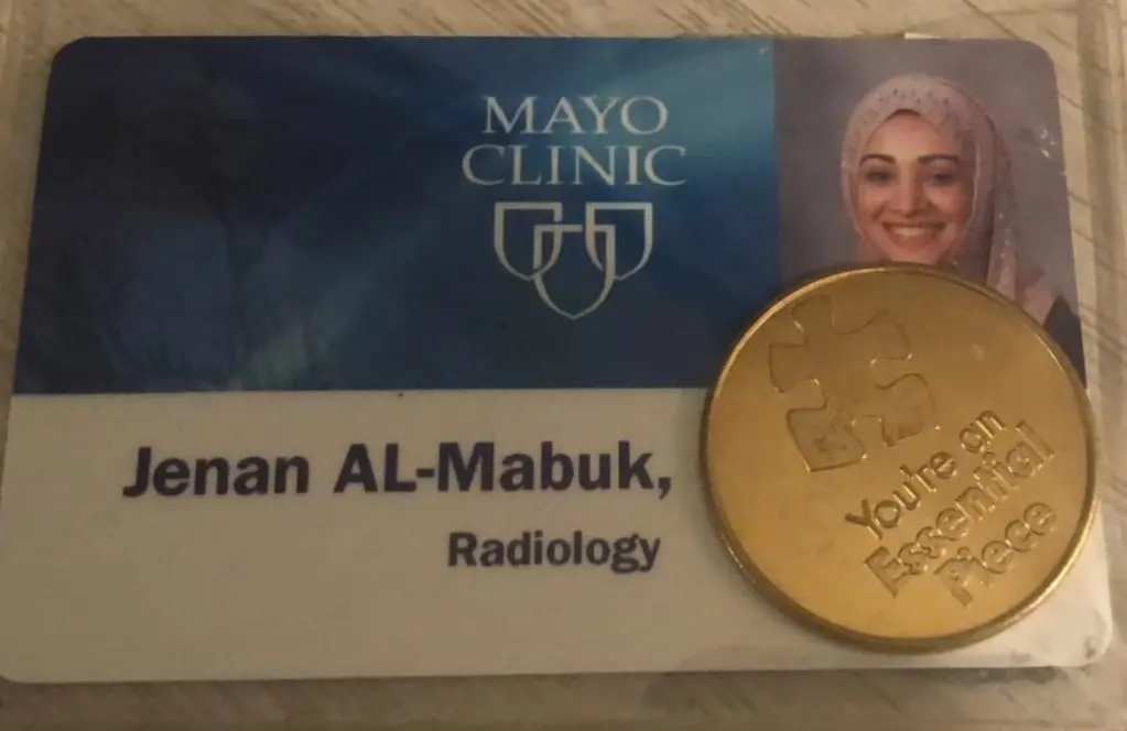 جنان المبيوق مدربة معتمدة في الطب النووي في “ماي كلينك” الأمريكية
