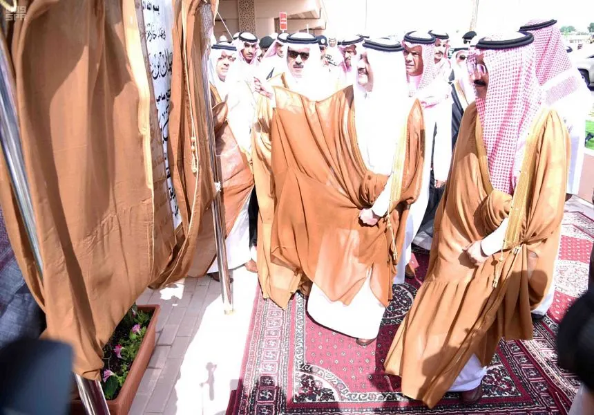 الأمير سعود بن نايف يدشن الحركة المرورية في جسري طريق الملك عبدالله بالأحساء