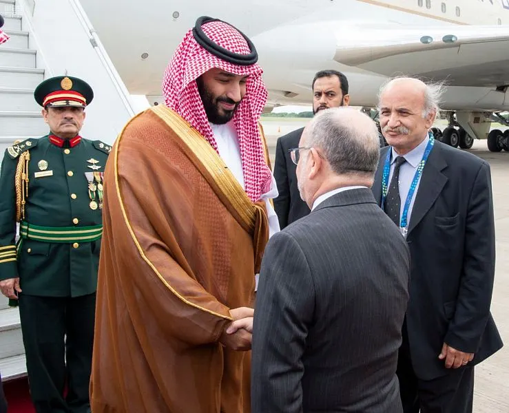 ولي العهد يصل الأرجنتين لرئاسة وفد المملكة في قمة العشرين