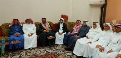 محافظ القطيف يعزّي أسرة الضامن في وفاة الحاج حسن