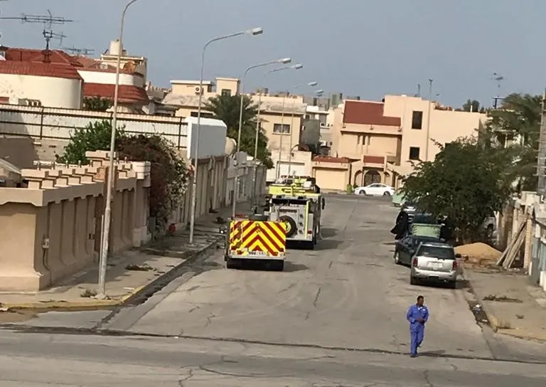 عبث أطفال يسبب حريقاً محدوداً في “عروبة صفوى”