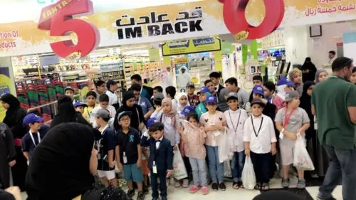 [مستشفى صفوى] فريق تحدي الأبطال يزور متحف التراث ويتسوق في الجبيل