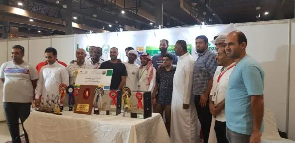 طيور الحب تمنح اخليتيت والمقبل وصافة مسابقة المعرض السعودي