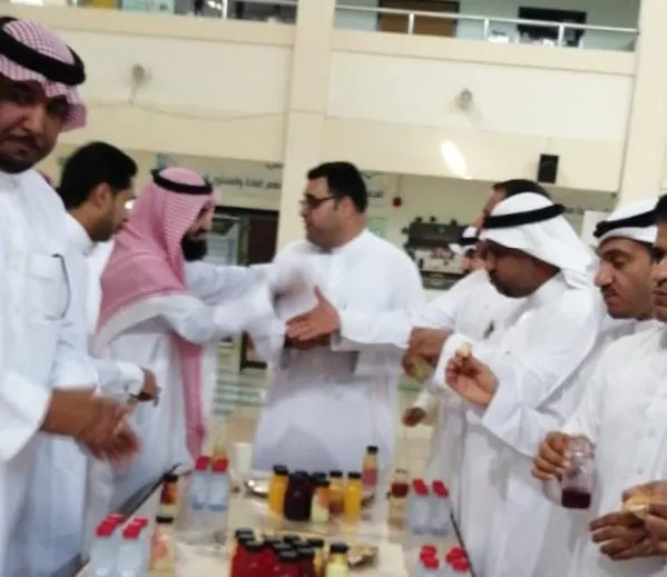 حفل مُعايدة في ثانوية المجيدية