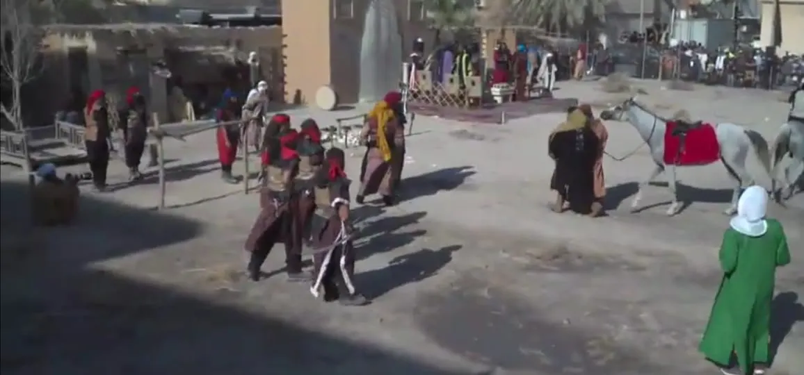 [الآن] واقعة كربلاء في مسرح مفتوح بأم الحمام