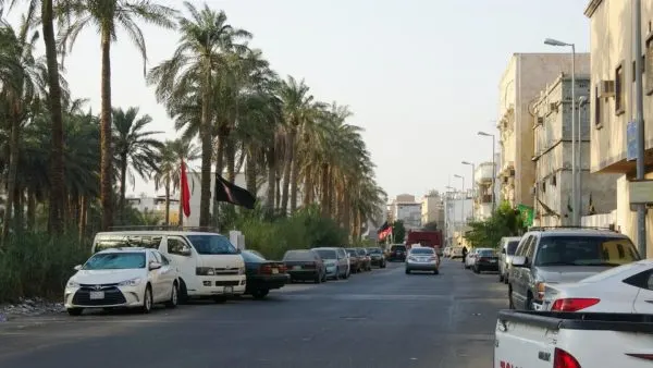 حدث في القديح.. “مَرَهْ دهست مرَهْ.. وانحاشت” من موقع الحادث