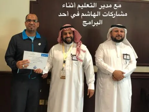 الهاشم والعلقم يمثلان المملكة ويقتربان من قمة “التميز” في الإمارات