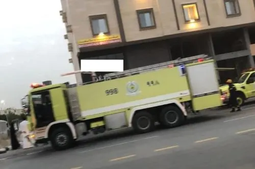 سرعة الاستجابة تضع حدّا لحريق مقهى في سيهات