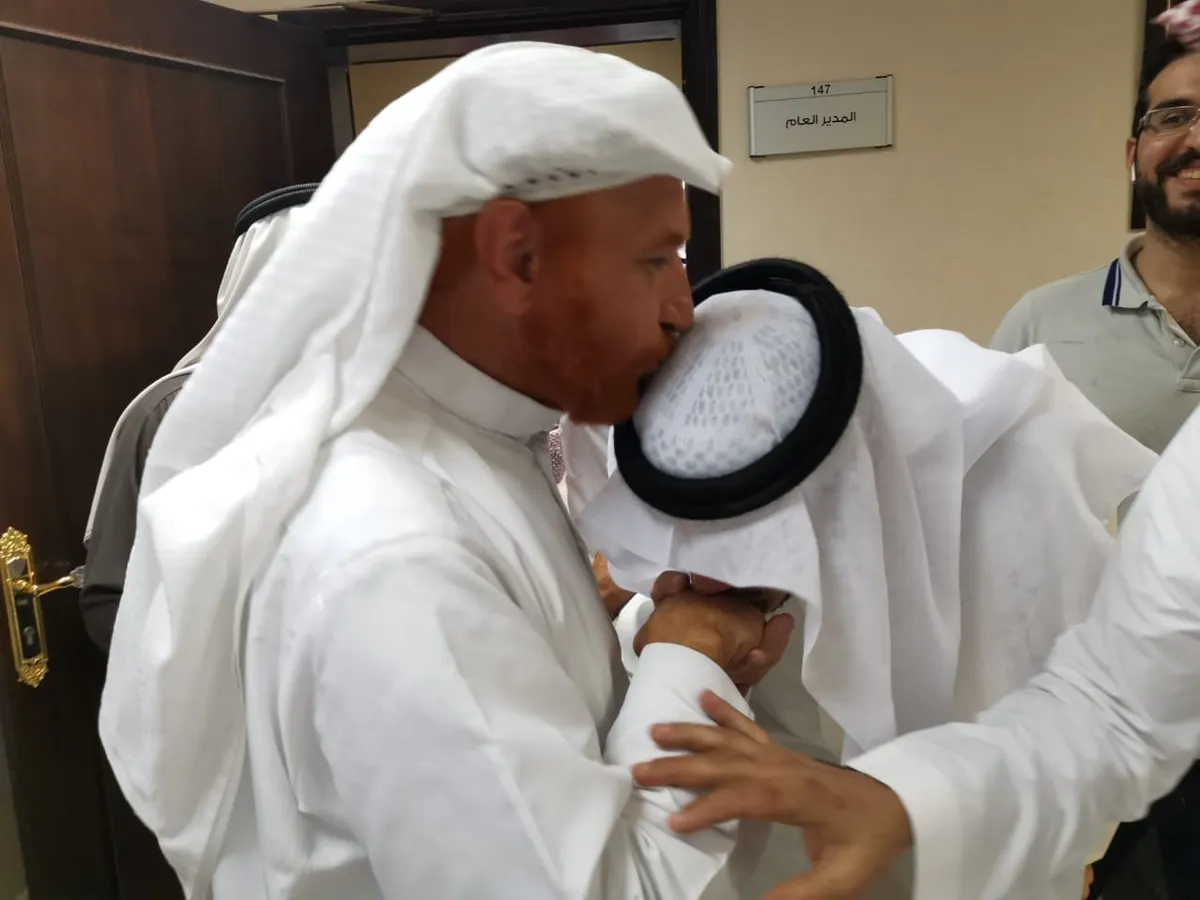 موسى الخنيزي: اللّي فرح لي جزاه الله خير.، واللي غلط علينا الله يسامحه
