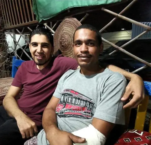 [فيديو] البحريني يوسف علي: لا أسامح من صدمني وهرب.. وشباب الخويلدية لم يقصّروا معي