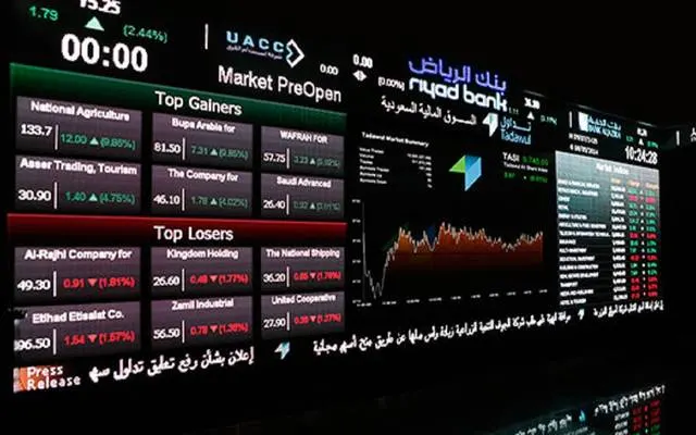 مؤشر الأسهم يتجاوز حاجز الـ7900 نقطة بتداولات تلامس 8 مليارات ريال