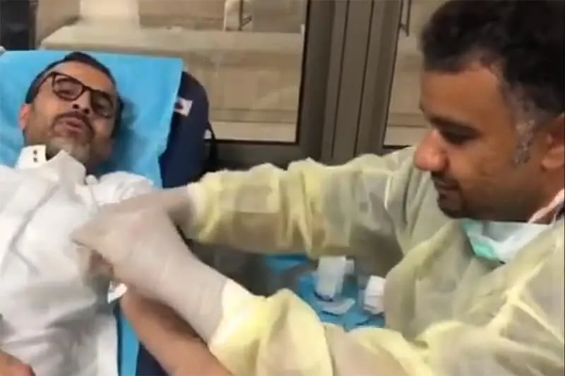 190 متبرعاً يقدمون دماءهم لمركزي القطيف