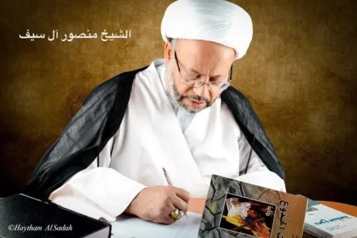 منصور آل سيف.. الشيخ الأديب يقطع نصف مسافة الانتصار على “كورونا”