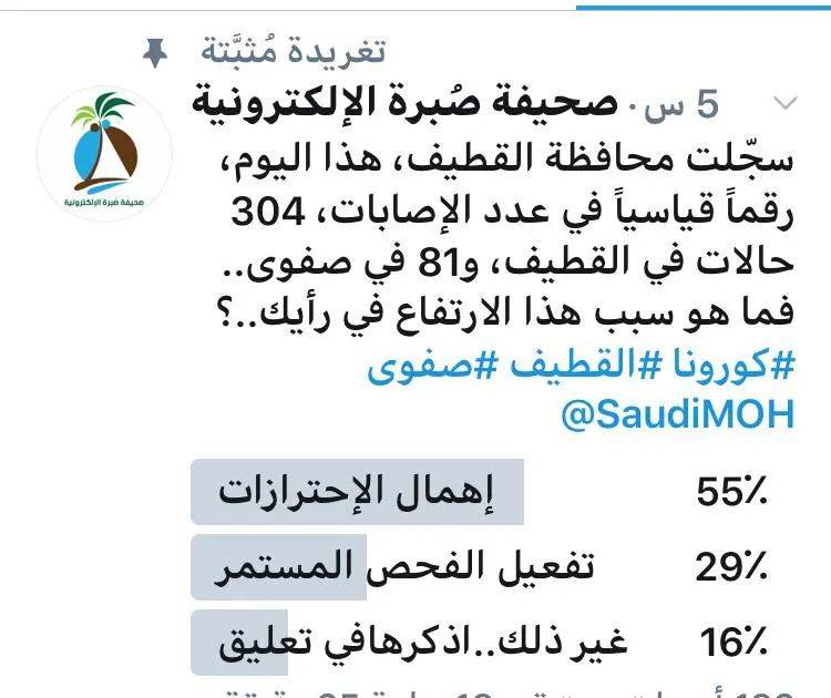 الترابط الاجتماعي معقد.. والتجمّعات مشكلة.. والنجاة بين خيارين المختصون يحذّرون والمغردون يُجيبون.. لماذا هجمت الأرقام الكبيرة على القطيف بلا تراجع..؟