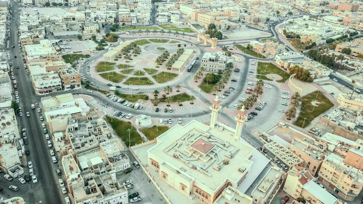 عدسة: علي ابو الليرات: القطيف.. من أعلى