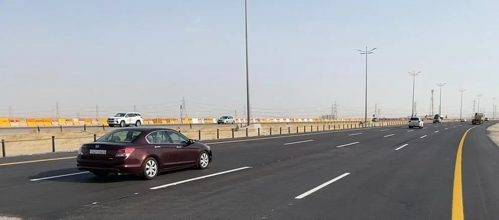 طريق الظهران بقيق الأحساء يتخلص من العيوب