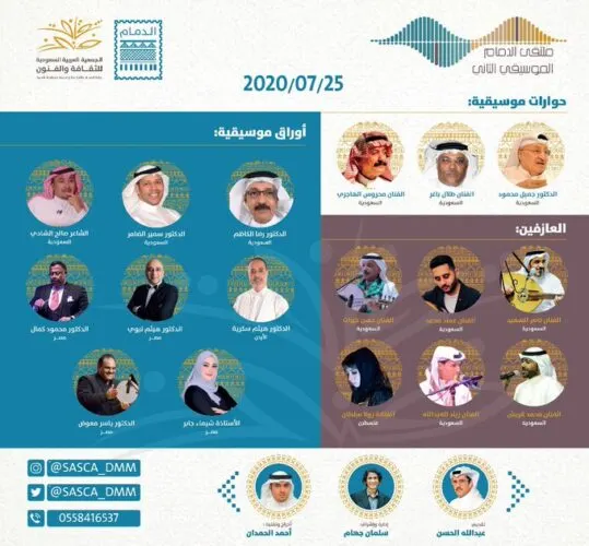 “محطات إبداع الموسيقى السعودية” في ملتقى “الثقافة والفنون”.. السبت