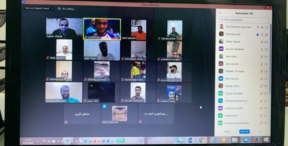 “رُب ضارة نافعة”.. “كورونا” يدفع “مُضر” إلى تطوير المدربين “عن بُعد”