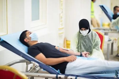 [صور] القطيف تتبرع بـ 951 كيس دم للمستشفى المركزي