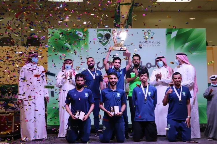 "جوهرة القديح" الخضراوي يحقق الدوري مع الأهلي مضر بطل ناشئي تنس الطاولة ووصيف دوري الشباب