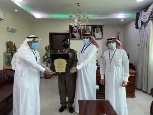 الموسى يشكر شرطة القطيف على جهودها في مواجهة “كورونا”
