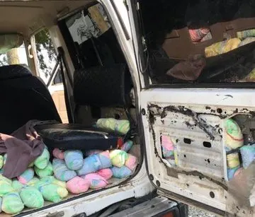 سعودي يخفي 180 كيلوغراماً من القات في مركبته