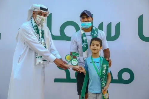 براعم الصفا ثالث المملكة في التنس الأرضي والخويلدية خامساً