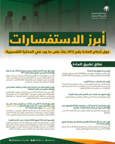 “الموارد البشرية” تمدد فترة السماح بمنح العامل إجازة بدون أجر