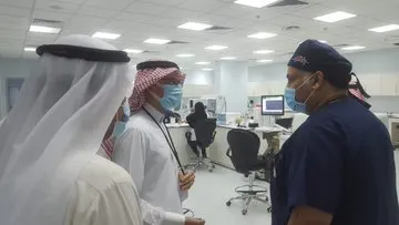 زيارة الموسى لمستشفى الأمير محمد بن فهد تجدد الآمال بقرب الافتتاح