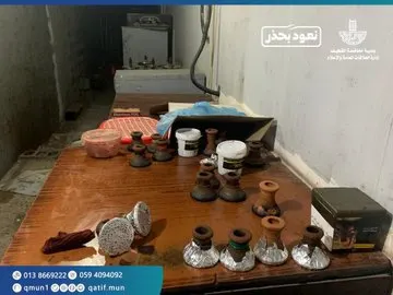 بلدية تاروت تغلق مقهى تحدى “كورونا” وقدم الشيشة للزبائن