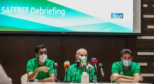 تدريب 20 حكم ساحة و24 حكماً مساعداً بمقابل شهري اتحاد كرة القدم يعلن إنشاء مركز لتقنية “VAR”