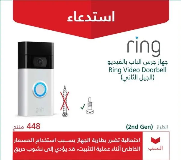 حتى اجراس الأبواب لا تخلو من الخطر