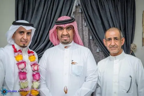 محمد آل ربح يحتفل بعقد قرآنه