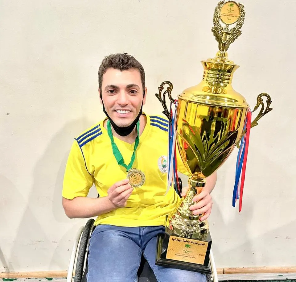 تكريم خليل دعبل بطل المملكة لـ”البوتشيا”.. وحلم إنشاء نادٍ لذوي الإعاقة بالقطيف
