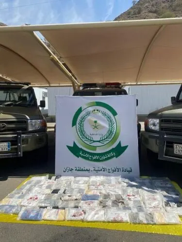 اثيوبيون يحاولون تهريب 24 كيلوغرام حشيش