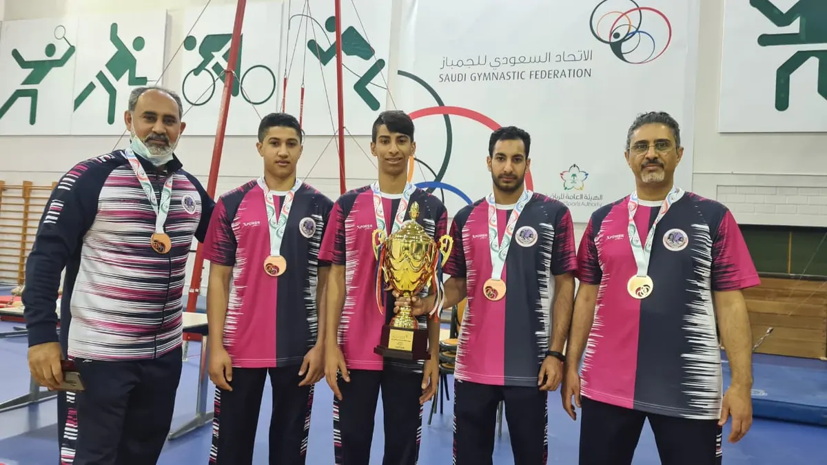 بعد غياب 27 عاماً.. جمباز “الهدى” ثالث أندية المملكة