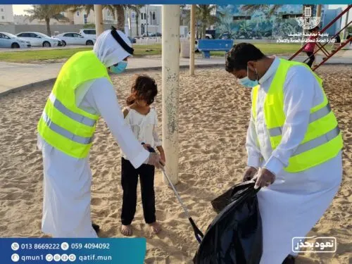 479 متطوعاً في “شيل كيسك ونظف ديرتك” بـ4 شواطئ