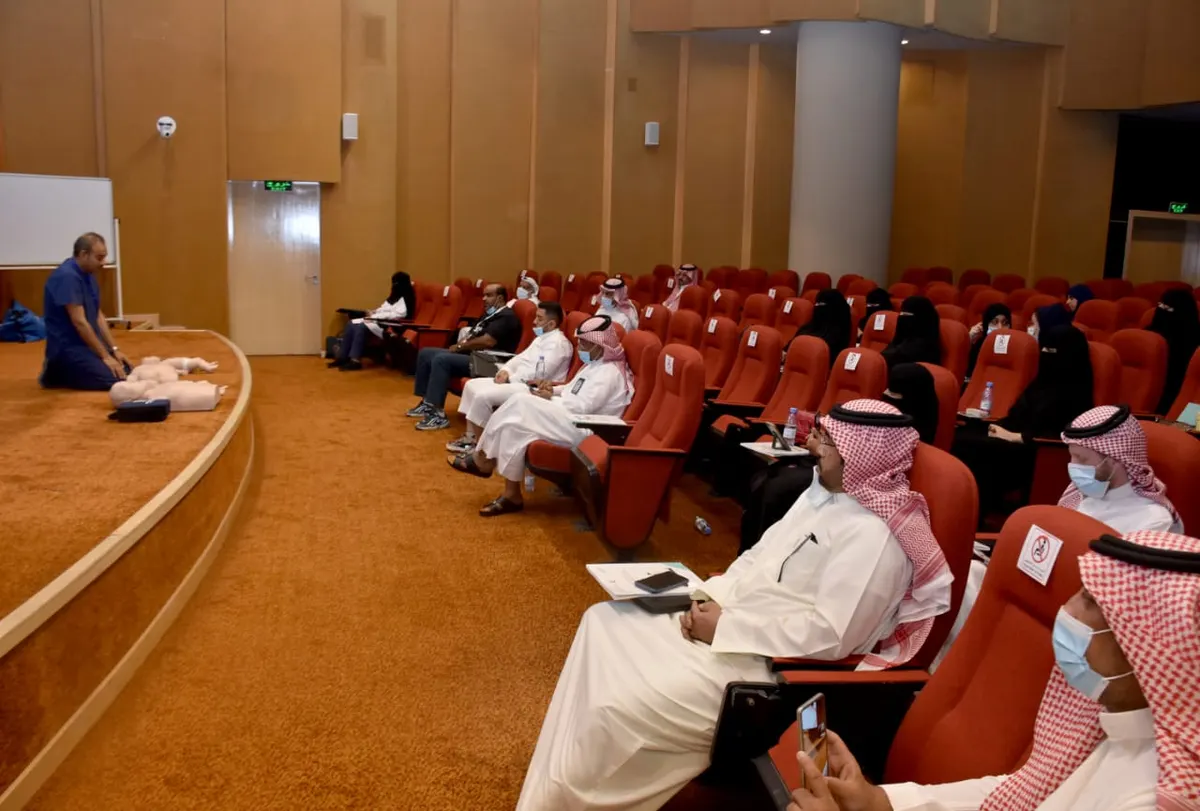 إعلاميو الشرقية يتدربون على إسعاف المعضوضين والمحروقين