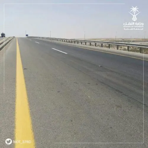 إصلاح طريق الجبيل من جسر النابية حتى مجمع كباري الظهران