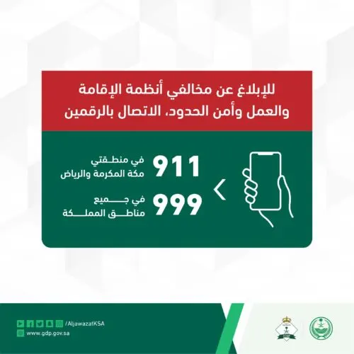عقوبات “الجوازات” تطال 849 ألف مخالف لأنظمة الإقامة والعمل وأمن الحدود