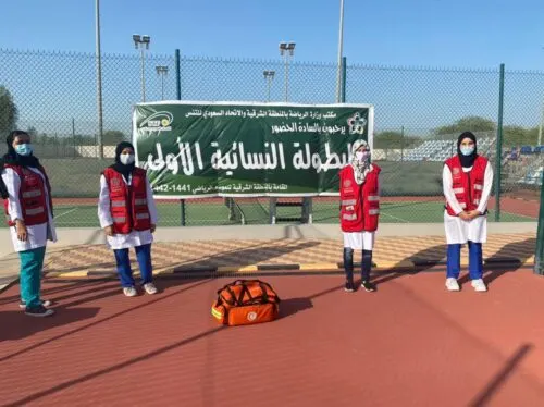 الهلال الأحمر: 514 متطوعاً ومتطوعة ينفذون 4413 ساعة في أم الساهك ومدن أخرى
