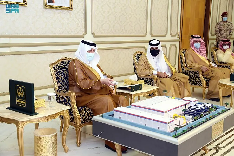 أمير الشرقية يدشن مصنعاً لإنتاج الهياكل المعدنية في صناعية الدمام الثالثة