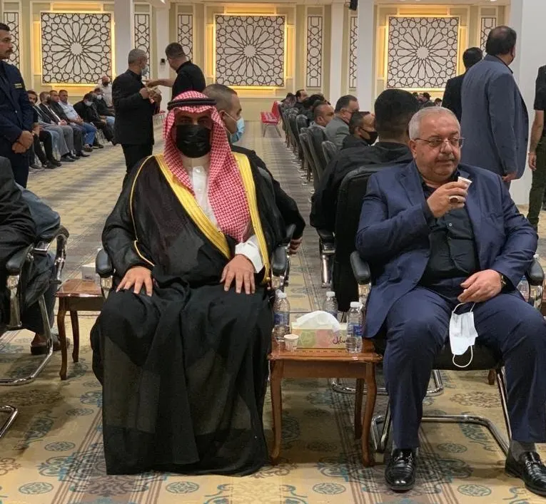 السفير السعودي الشمري يشارك في عزاء “آية الله العظمى” السيد الحكيم