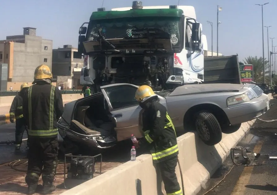 المرور السعودي: سائق شاحنة المدينة كان في حالة “غير طبيعية”