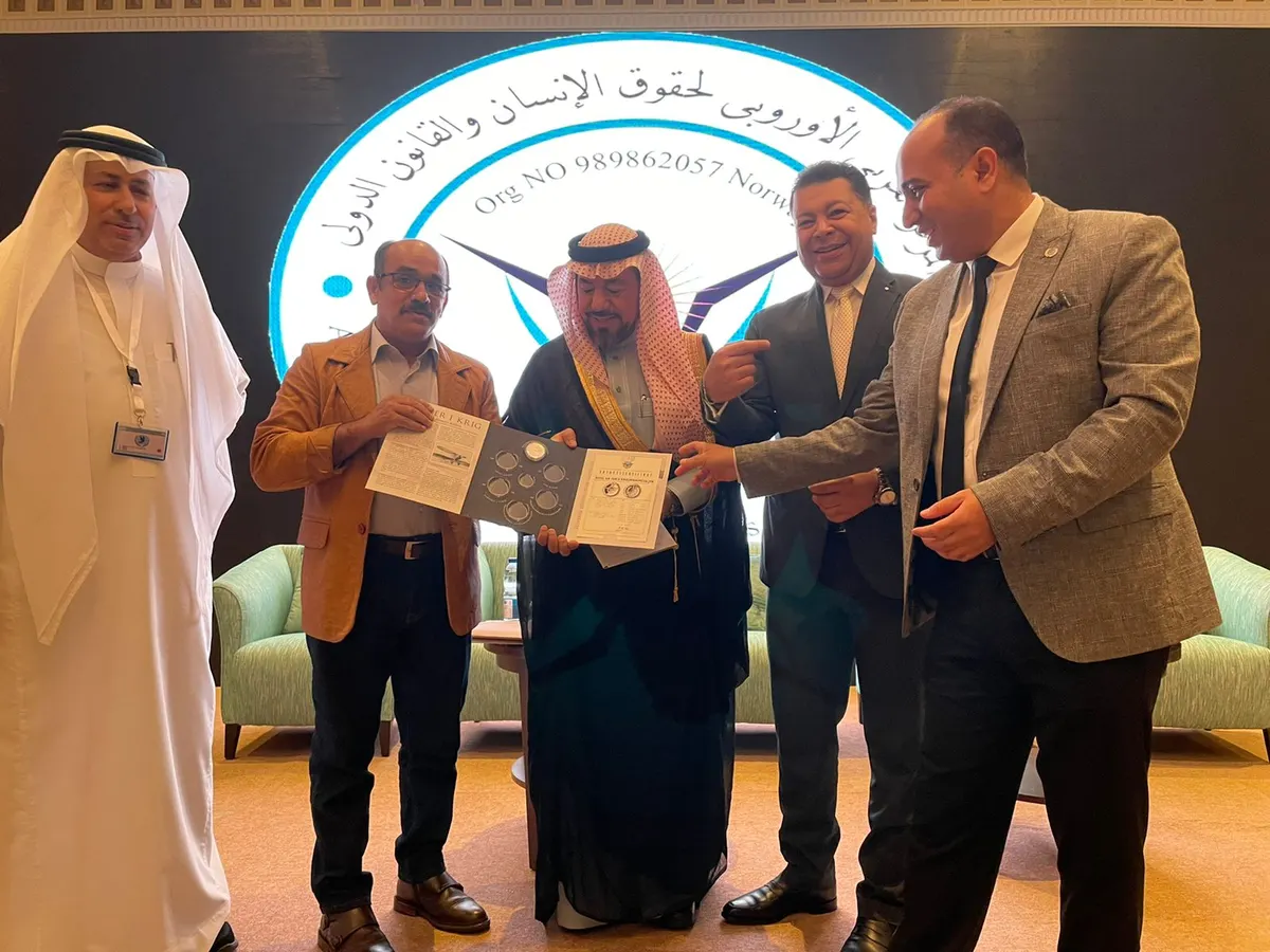 الجائزة الدولية لقادة المجتمع للشيخ عبدالله السيهاتي