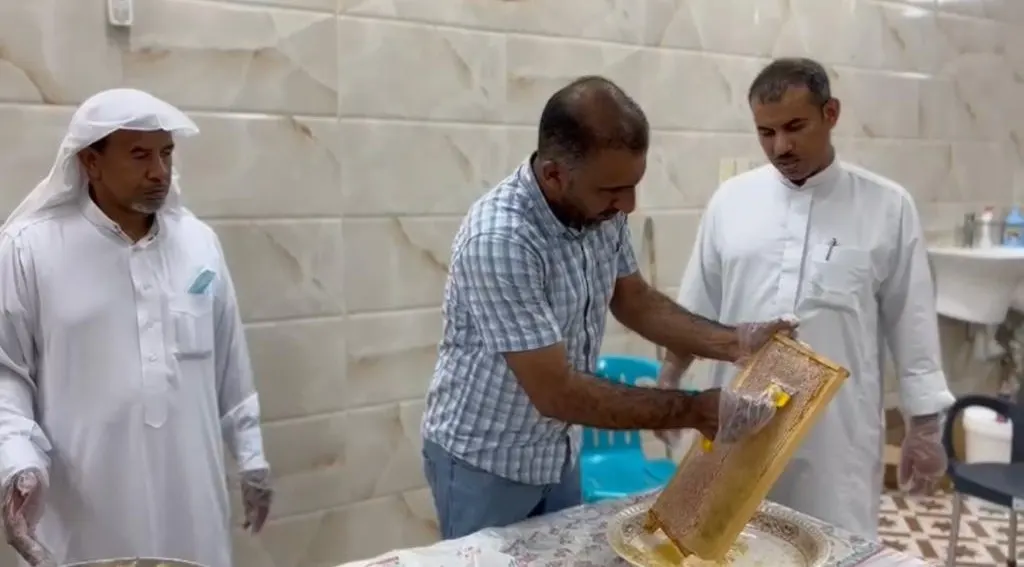 عسل القطيف وصل.. القطفة الأولى 420 كيلو من إنتاج “السدر”